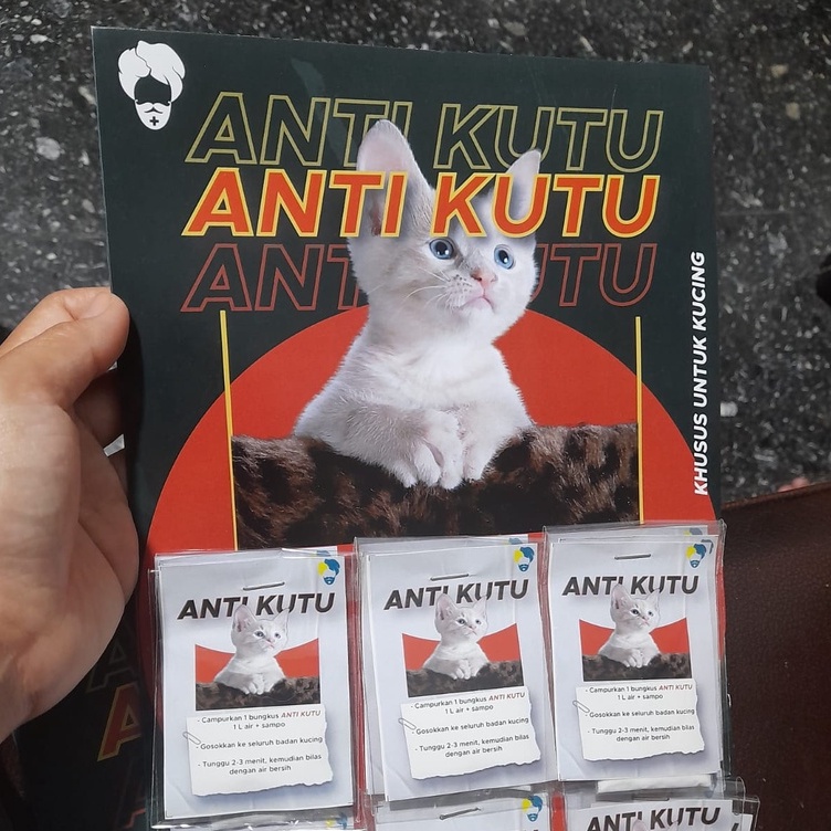 Obat Anti Kutu Kucing &amp; Anjing Dor Sultan Kucing | Dor Obat Kutu Anjing &amp; Kucing