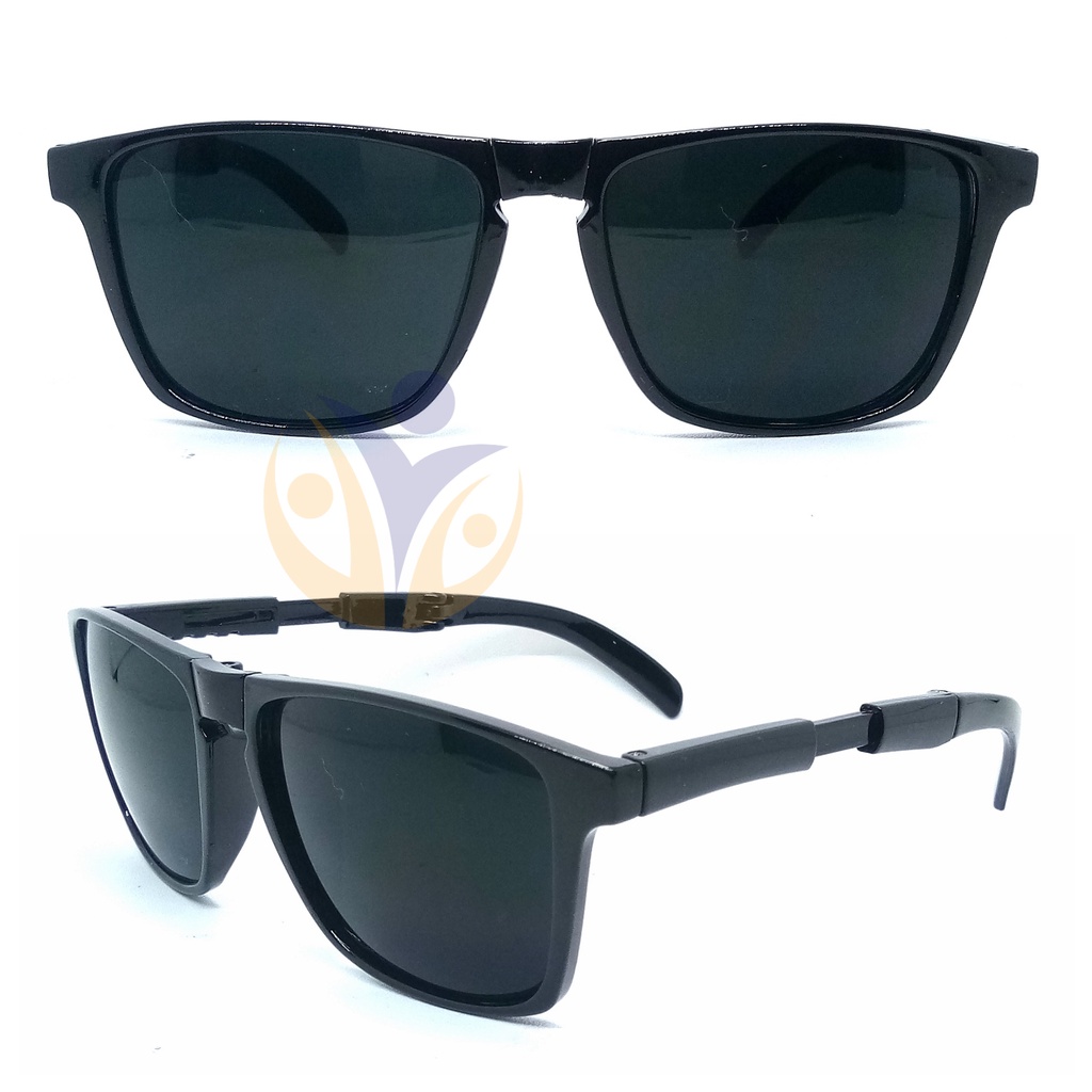 Kacamata hitam lipat polarized UV400