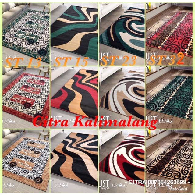 KARPET BULU Karpet bulu Stardust 100x150 - ST Random Motif karakter premium rasfur jumbo kamar tidur
