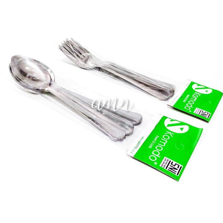 Terbaru Sendok Makan Komodo Tebal Polos Sendok Makan Garpu Makan Komodo