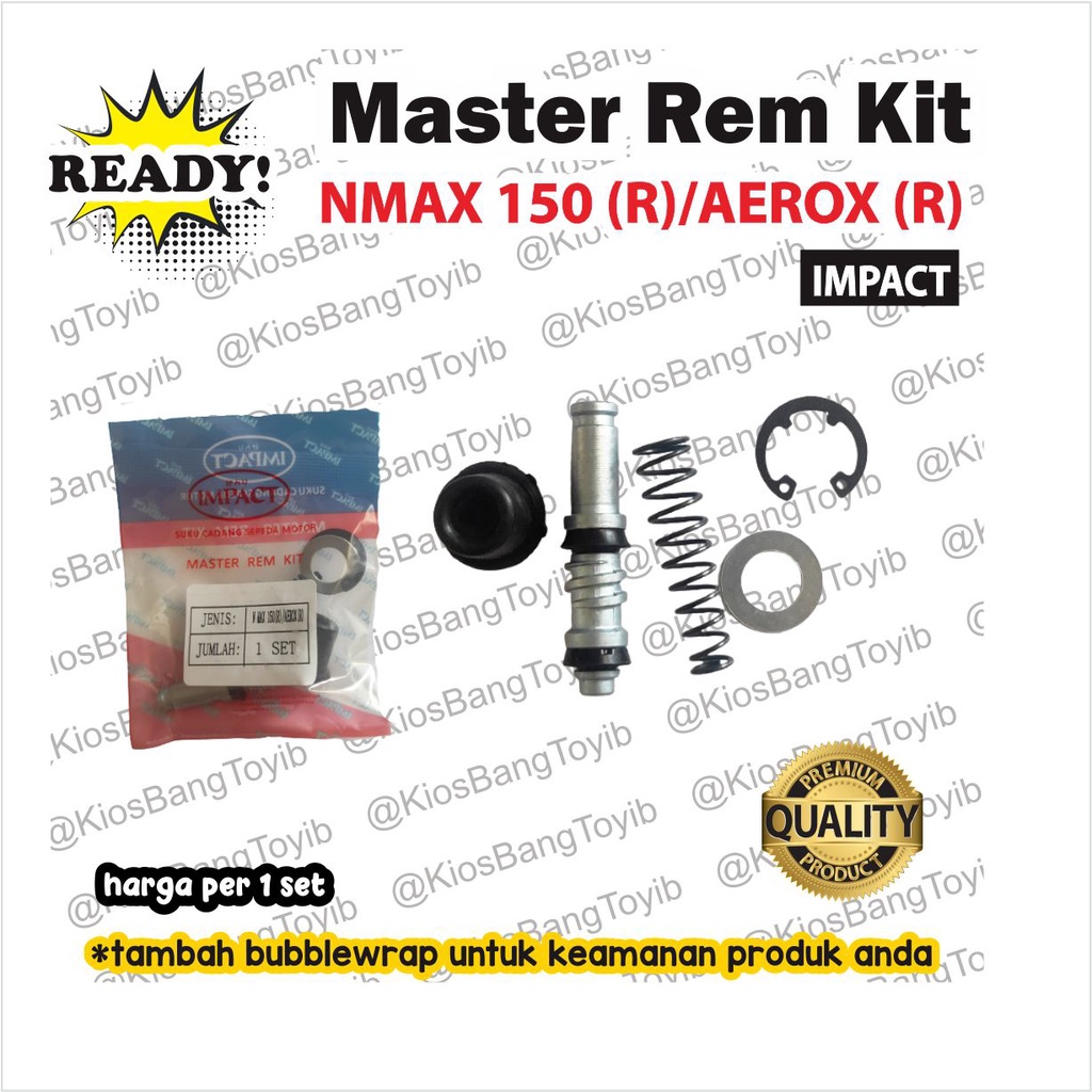 Seal Sil Master Rem Kit NMax N-Max N Max Aerox Lexi 2DP (IMPACT)