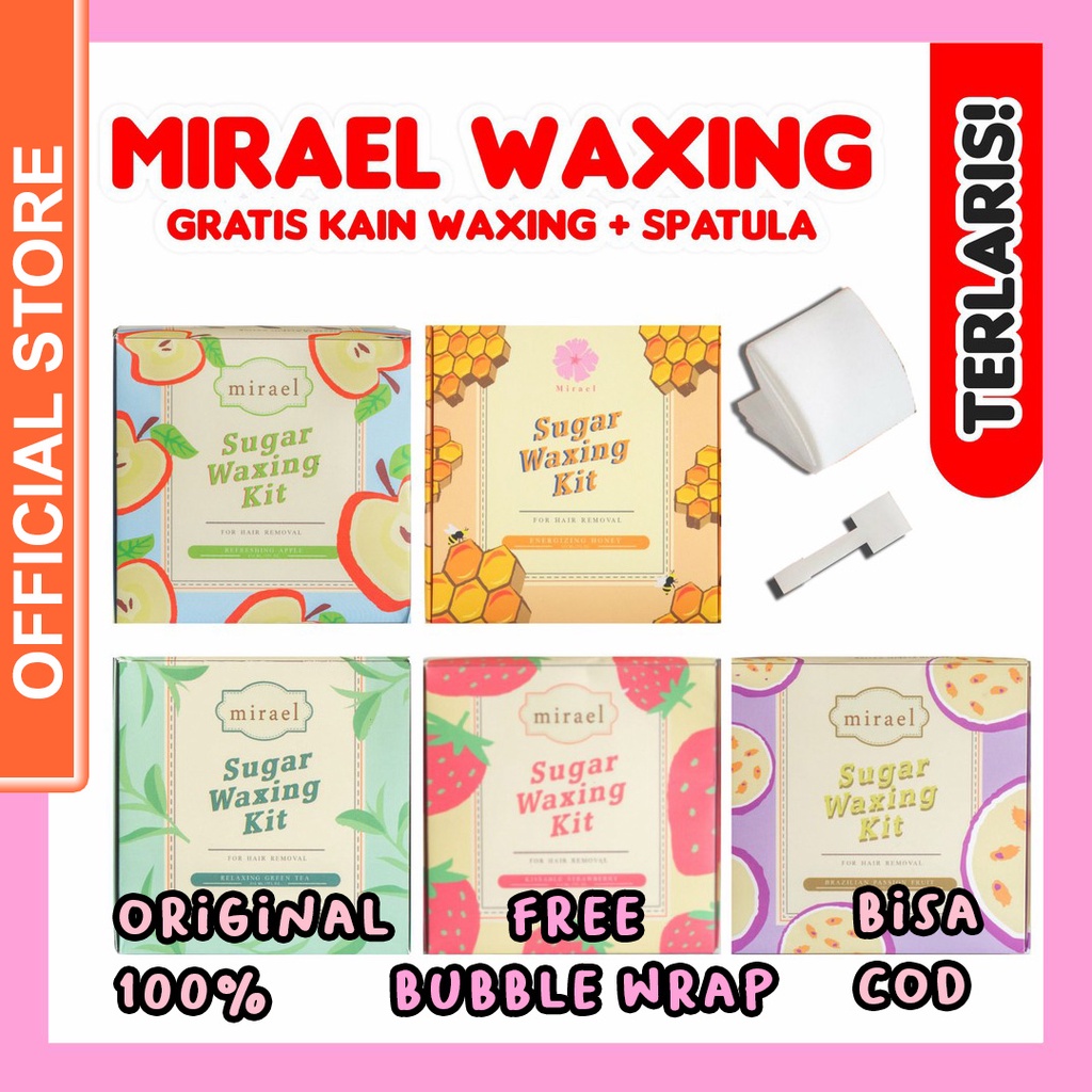 Jual Mirael Sugar Waxing Kit 210ml Shopee Indonesia