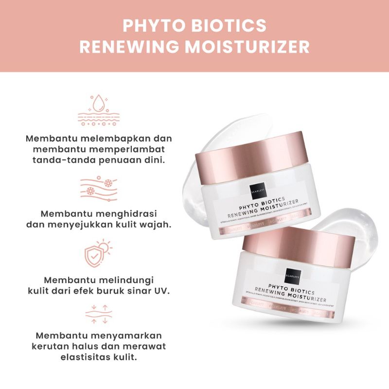 Scarlett Whitening - Phyto Biotics Renewing Moisturizer