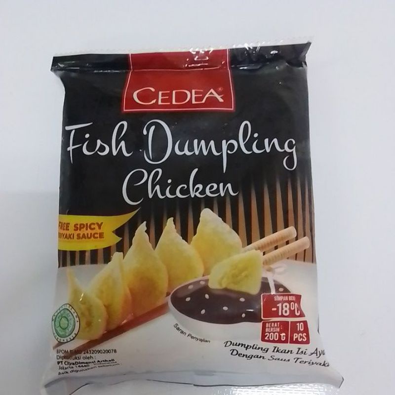 

Cedea Dumpling Chicken 200g Bogor Frozen