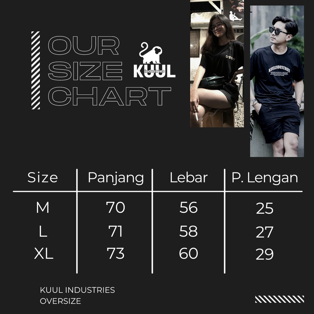 Kuul Industries - Oversize Tshirt Himawari Black | Kaos Baju Cotton Katun Pria Wanita Distro | Kaos Oblong | Tshirt Bunga Matahari Streetwear Hitam