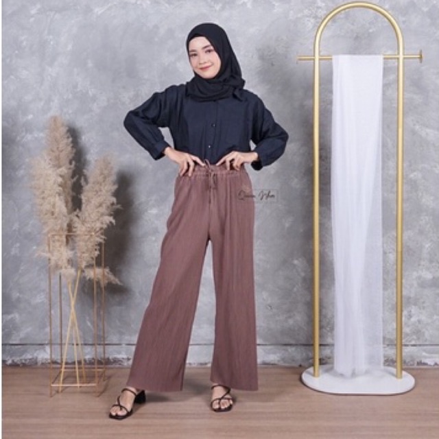 CELANA KULOT PLISKET LIDI KECIL PREMIUM MEIRA