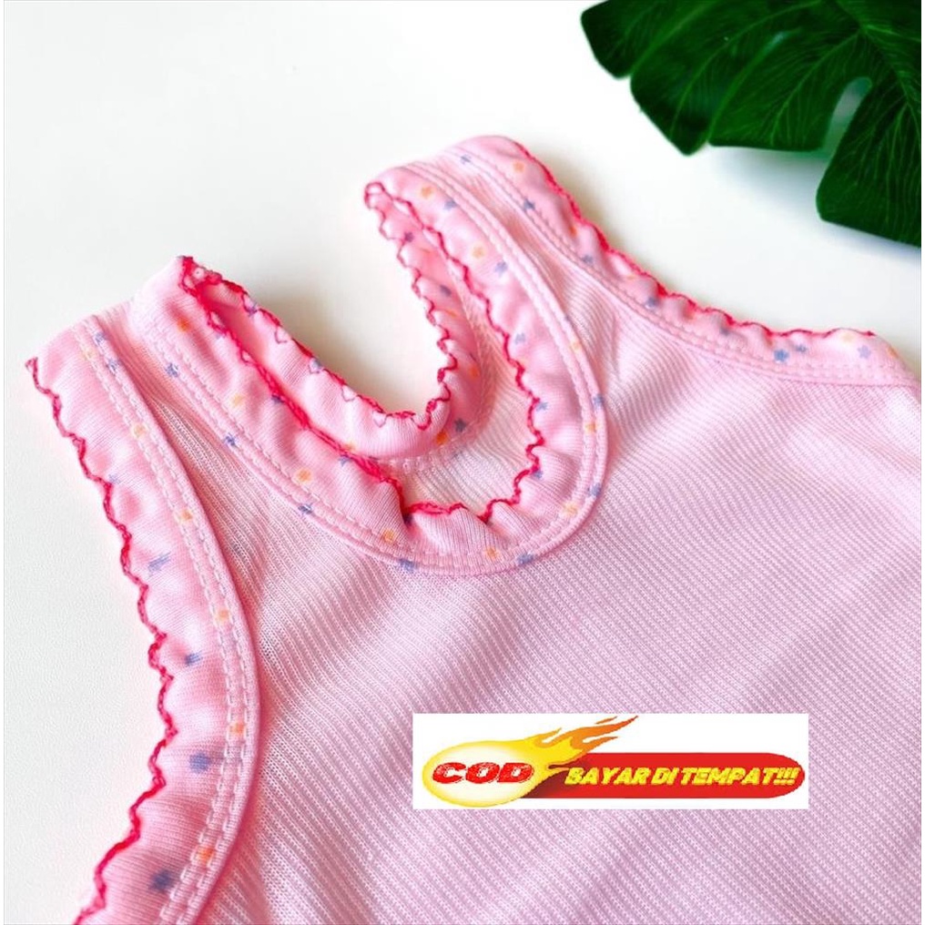 OTS 874 - Kaos Singlet lUx Kaos Kutang Kutung Polos Dalaman Anak Bayi Balita Warna Warni