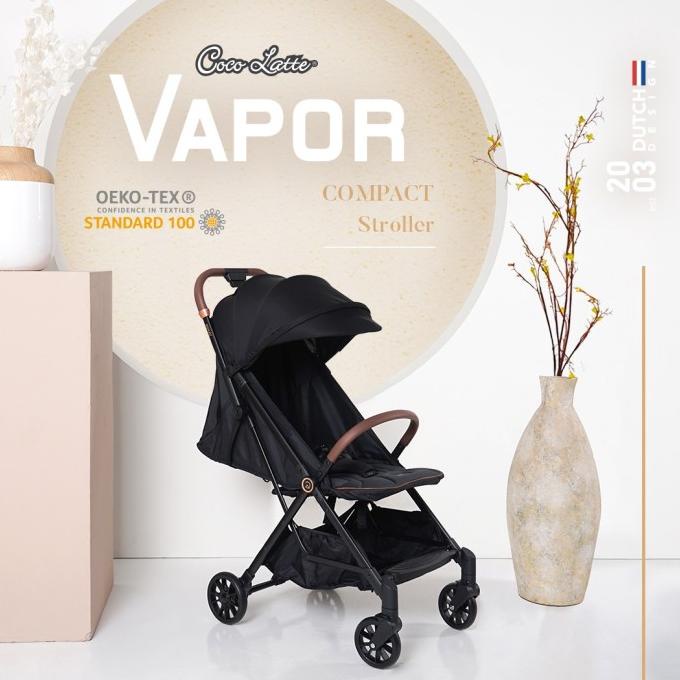 Makassar - Cocolatte Stroller Vapor Autofold Teringan Kereta Dorong Bayi Cabin Size