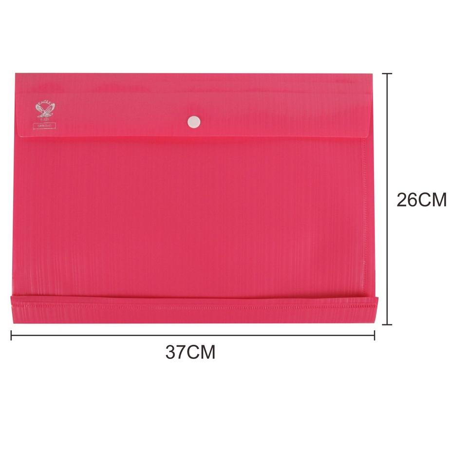 

Special EAGLE Map Plastik Kancing Opaque Horizontal F4 / Map Plastik / Map / Map File/ File Folder / Data Bag 6 PCS/Pack 레