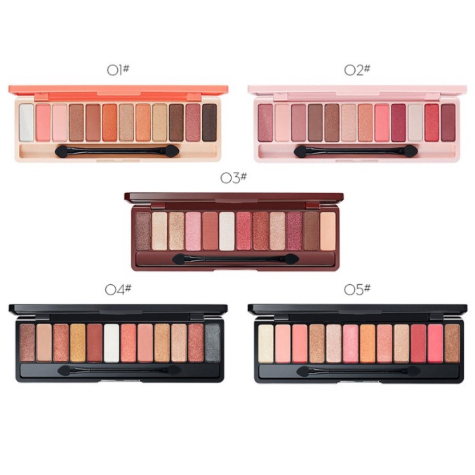 Beauty Jaya - Lameila 12 Warna Eyeshadow Palette Eyeshadow Nude ColorTermurah Make up Lameila ORIGINAL