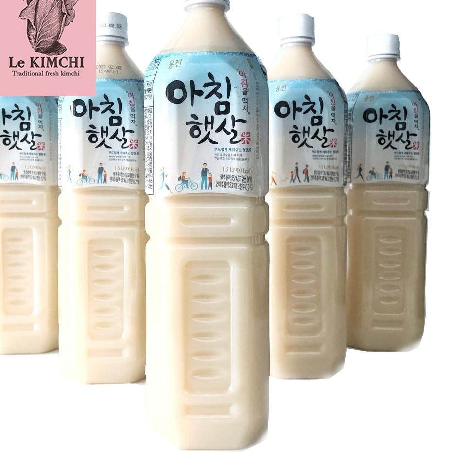 

OD0♦ Woongjin Morning Rice Drink Makgeolli non alkohol 1,5 L Korean Drink TERBARU