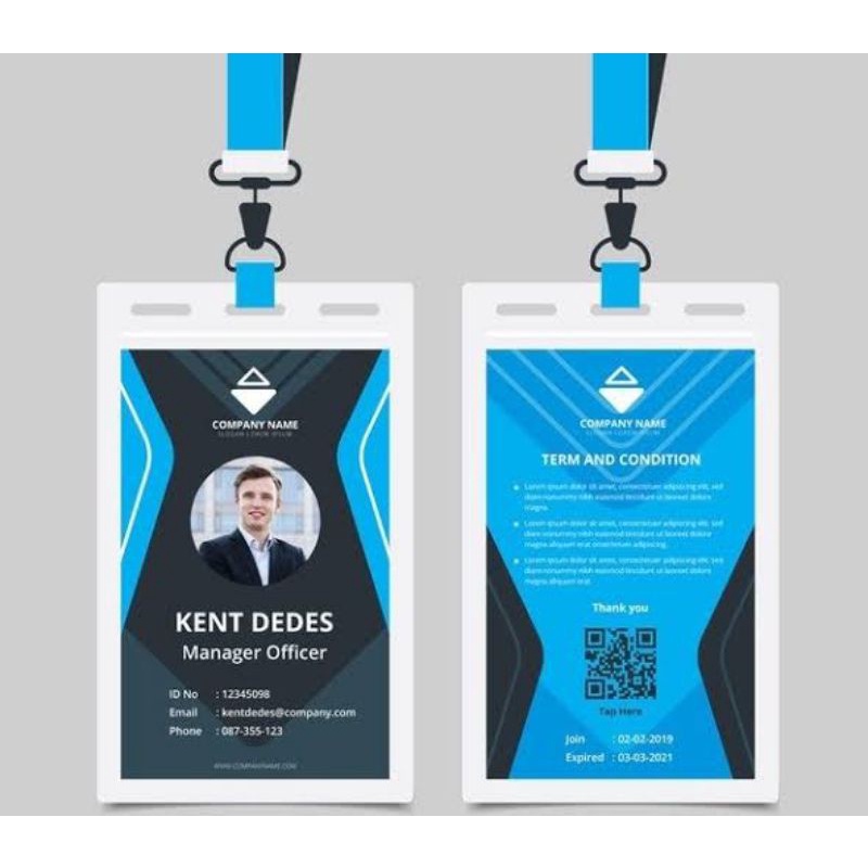 

ID Card sekolah, kerja, perusahaan, komunitas, organisasi, kuliah