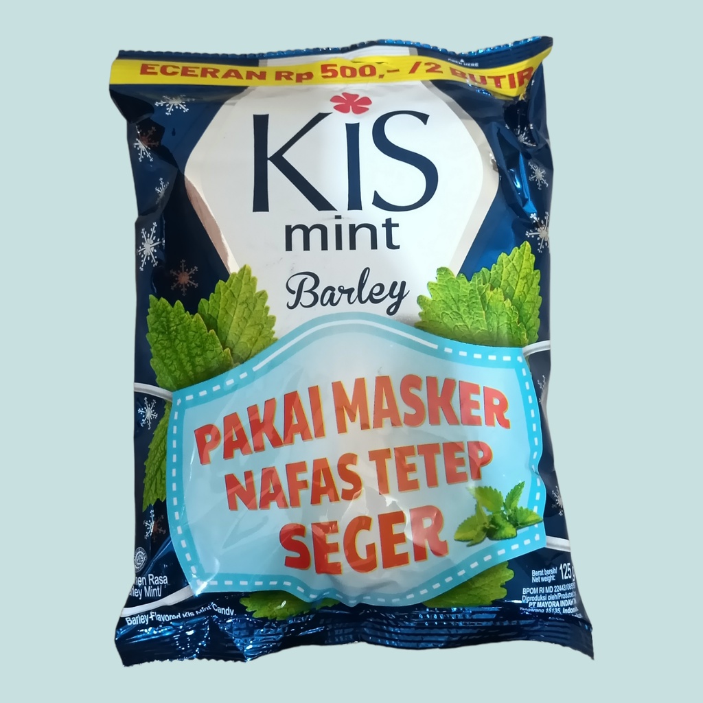 

1 Sak - Kis Barleymint Permen Mint [125 gr [50 pcs]