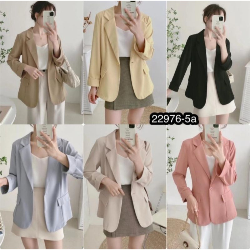 PREMIUM TWEED - BLAZER IMPORT - BLAZER KOREA