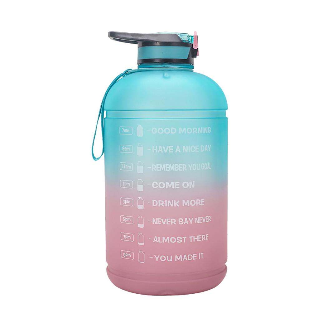 Gradient 1Gallon Botol Air Minum Motivasi 3botol 78L Sports Jug Kettle Dengan Penanda Waktu