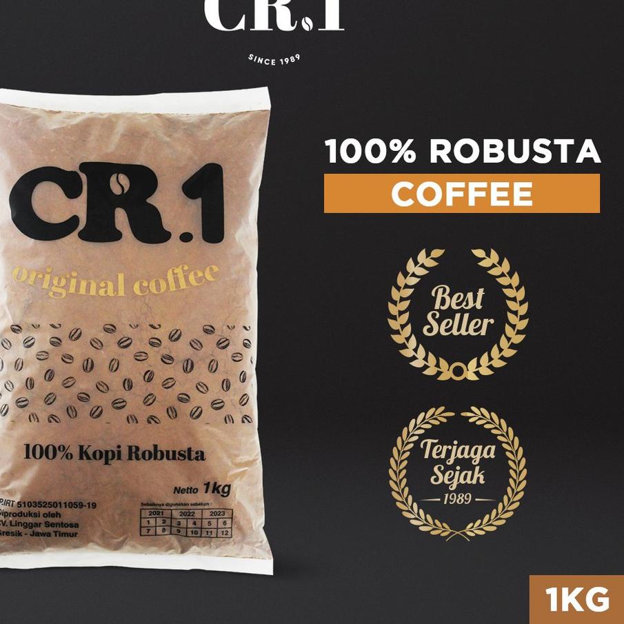 

₿ CR1 Coffee - Kopi Bubuk Cr1 Kemasan 1Kg ㆉ