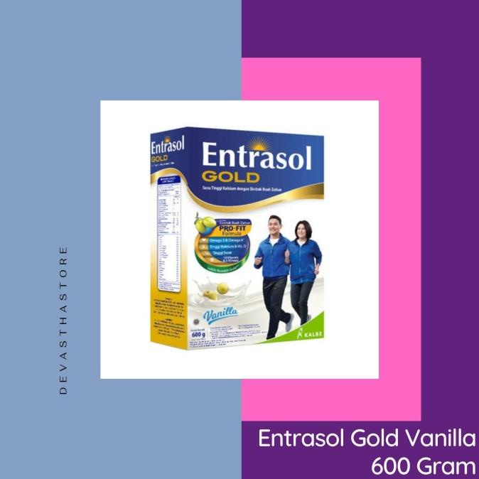 

[ COD ] ENTRASOL GOLD VANILLA (600 GRAM)