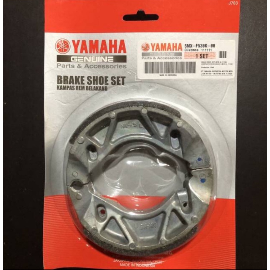 Kampas rem belakang Yamaha Mio Jupiter MX Vixion Soul GT Fino x-ride 5MX