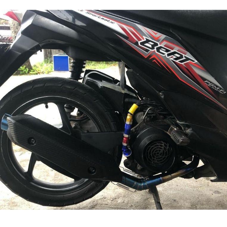 M58P Knalpot Tsukigi sugigi copy cms Beat - Scoopy - Beat FI - Beat Pop - Beat eet - Spacy - Vario 1