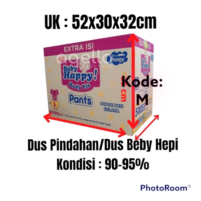 

Dus Pindahan Bekas Besar Dus Baby Hepi Min 10 Pcs