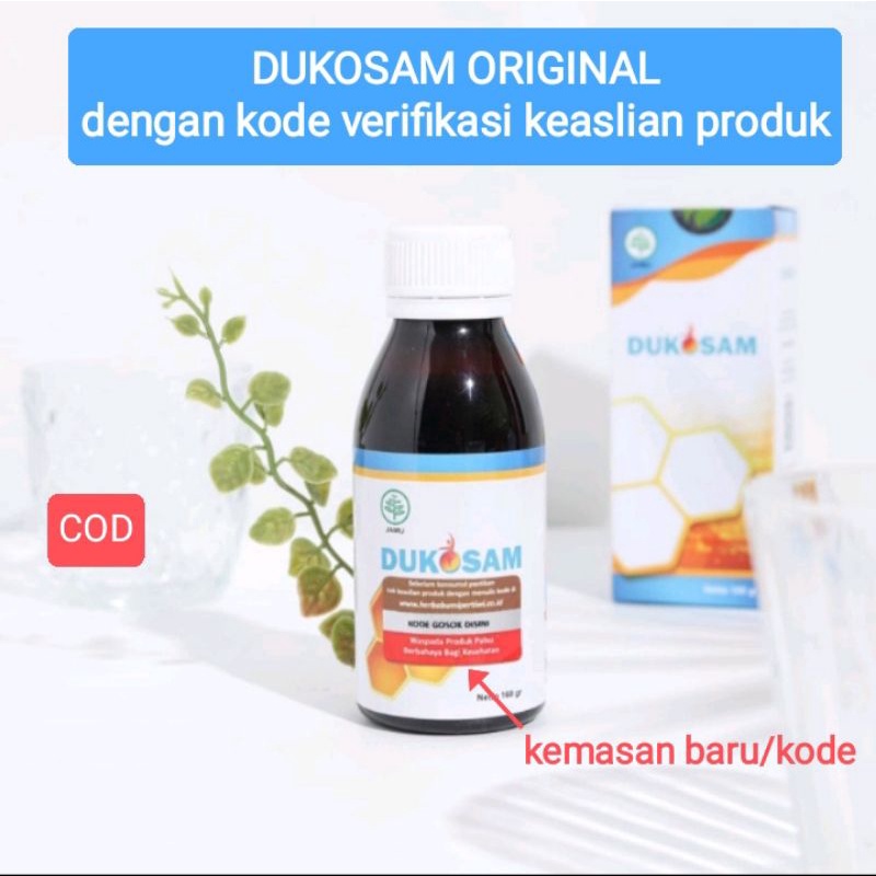 DUKOSAM herbal original ori kolesterol asam urat ngilu kesemutan leher kaku