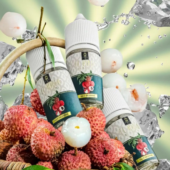 EL Hielo EL Litchi Lychee Salt Nic 30ML by VL x 2Neema