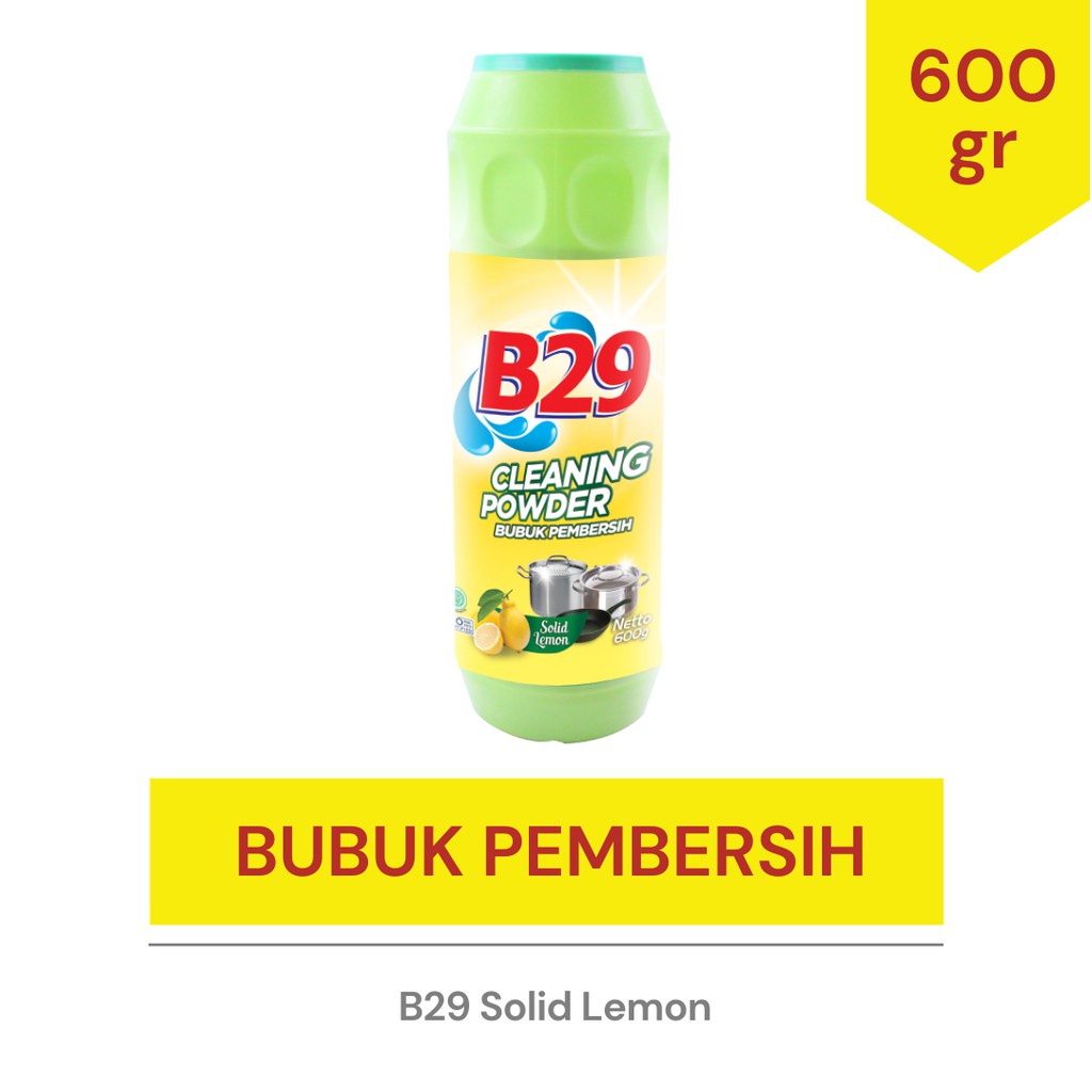 Jual B29 Cream Cup Sabun Colek Kuning Pot 430gr / Bubuk Pembersih 600gr
