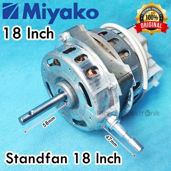 Motor Dinamo Kipas Angin Berdiri Miyako 18 Inch Original - Dinamo Standfan Miyako KSB18 18 Inch 18"