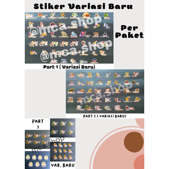 

Stiker Budgeting VARIASI BARU ( Per Paket)