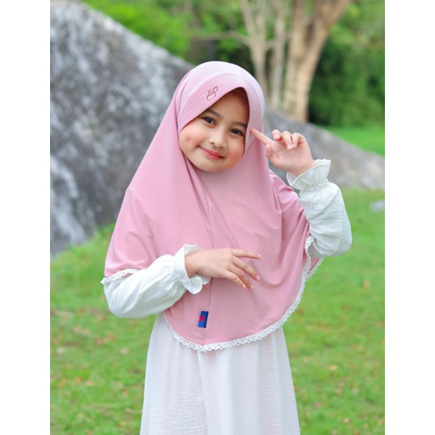 Hijab anak Instant/bergo anak Jersey Korea Premium/bergo Pet anak