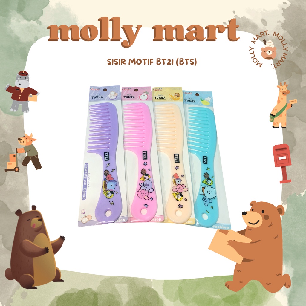 SISIR MOTIF BT21 (BTS) / SISIR RAMBUT