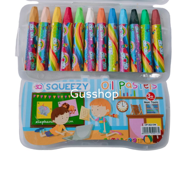 

CRAYON OIL PASTEL 12 WARNA