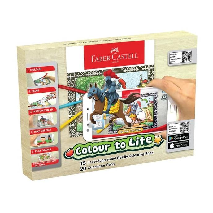 

Faber-Castell Colour To Life Game Color Connector Pens Colouring Books