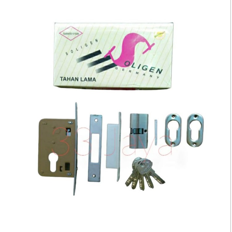 Kunci Pintu Sliding Geser Merk Soligen