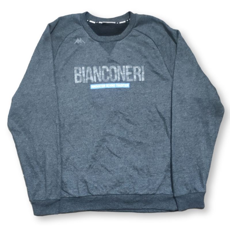 Crewneck Sweater Kappa Bionconeri Second Abu-Abu