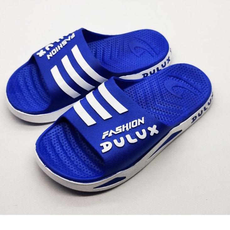 Langsung Atc DULUX - SANDAL DULUX CQ-076 SELOP TERBARU / SANDAL SLIDE ANAK PRIA & WANITA TERMURAH / 