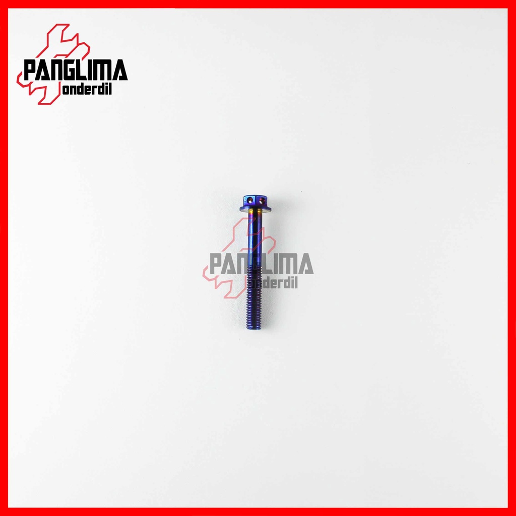 Baut Probolt M8x60-8x60-8 x 60 Drat-Kunci 12 Biru-Blue Baud Pro Bolt