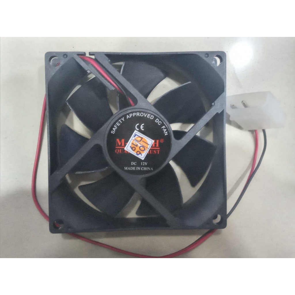 FAN CASE CPU 8cm MTech Black