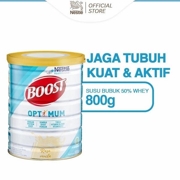 

[ COD ] Nestle Boost Optimum 800gr Vanila Susu Lansia dan Dewasa