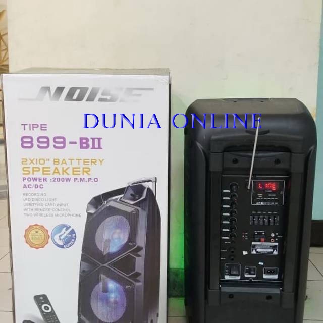 899BII Speaker Portable Meeting Wireless Noise 899 BII - Double 10 inc