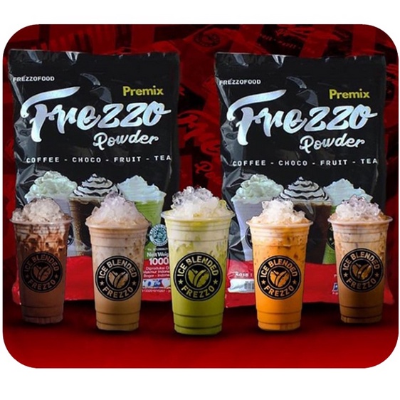 Frezzo Powder 1000 gr Bubuk Minuman Rasa Premium / Bubuk Minuman Boba