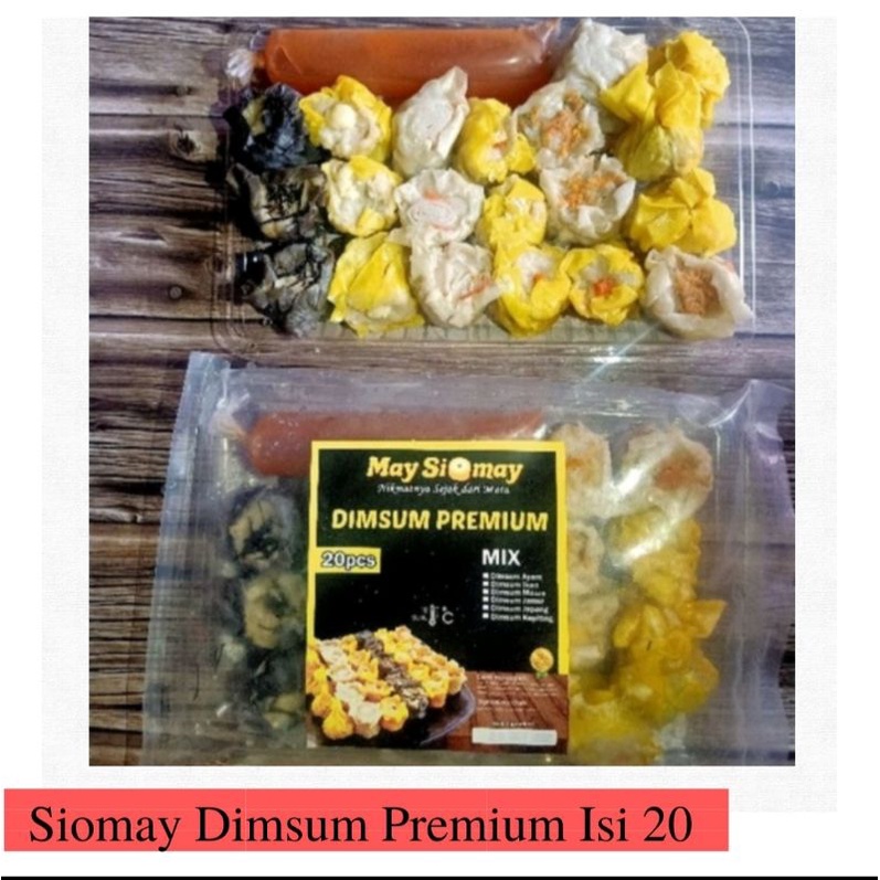 

Siomay Dimsum Premium Isi 20