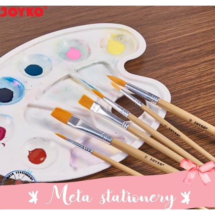 

Lucu Brush / Kuas Cat Air / Cat Minyak / Lukis / Acrylic Joyko Br-5 Promo