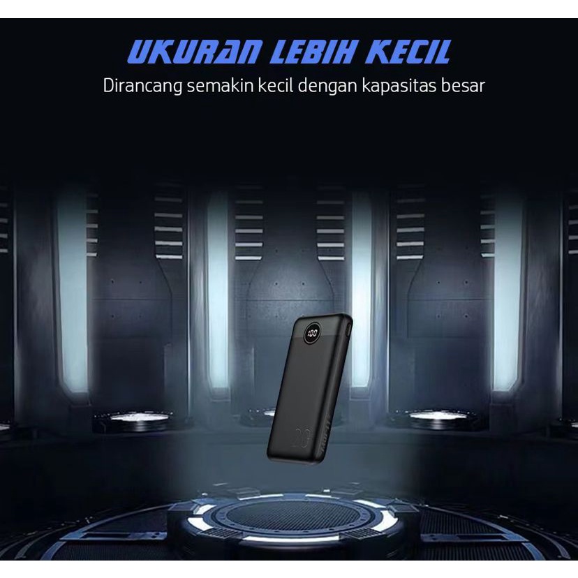 MOFIT M27PRO Powerbank 20.000mAh Quick Charge 3.0A 22.5W + PD (Power Delivery)