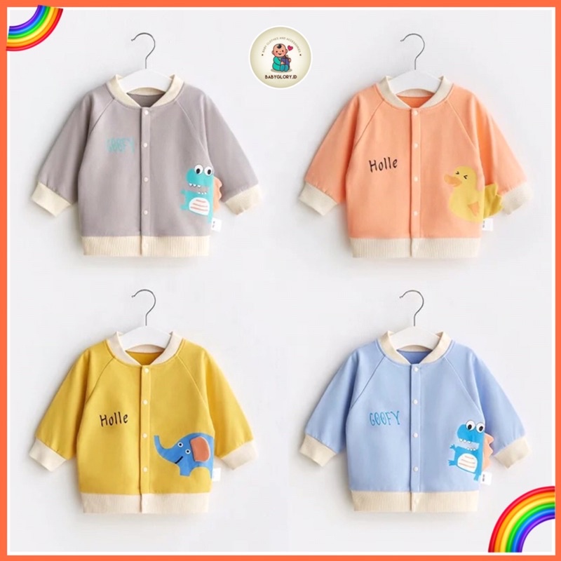 Babyglory.id ✨Jaket Anak Cowok Cewek Unisex Import / Jaket Bayi / Hoodie Anak / Jaket Anak / Bayi Cardigan Anak Bayi Import