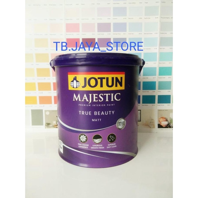 JOTUN MAJESTIC TRUE BEAUTY MATT CAT TEMBOK PLATINUM (9911) 2.5L