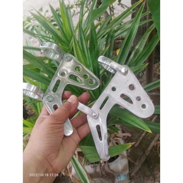 PANGKON DUDUKAN LAMPU DEPAN RX KING RX SPESIAL MODEL B PRO PAMGKON LAMPU CNC RX KING