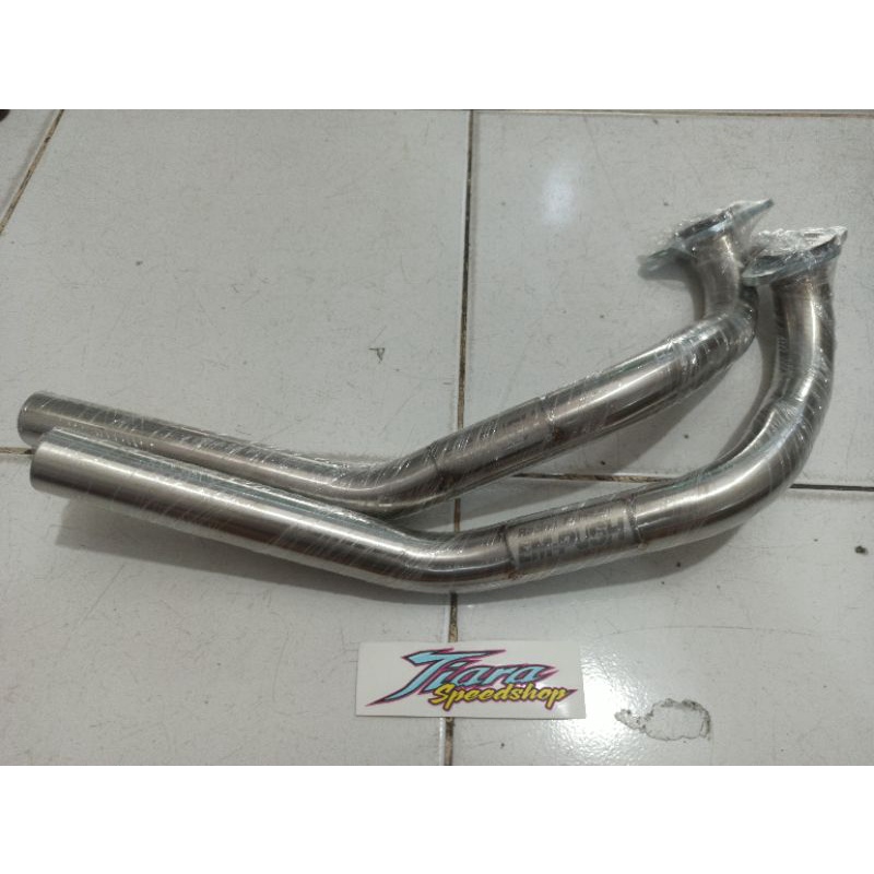 PIPA EMPUS SPEK MP7 HONDA BEAT/SCOOPY diameter dalam pipa 25,5