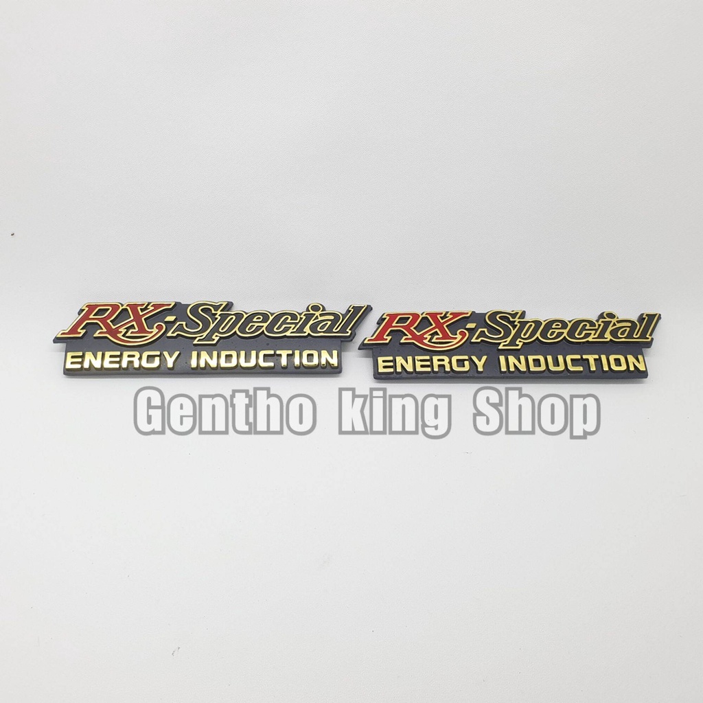 EMBLEM COVER AKI RX SPESIAL MERAH
