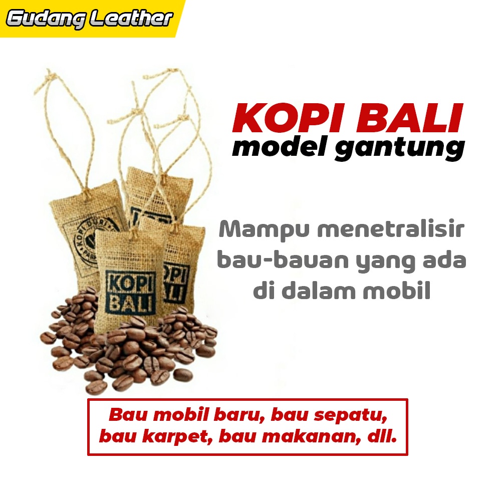 Pengharum Mobil Parfum Mobil Aroma Kopi Bali Gantungan Mobil Biji KOPI BALI